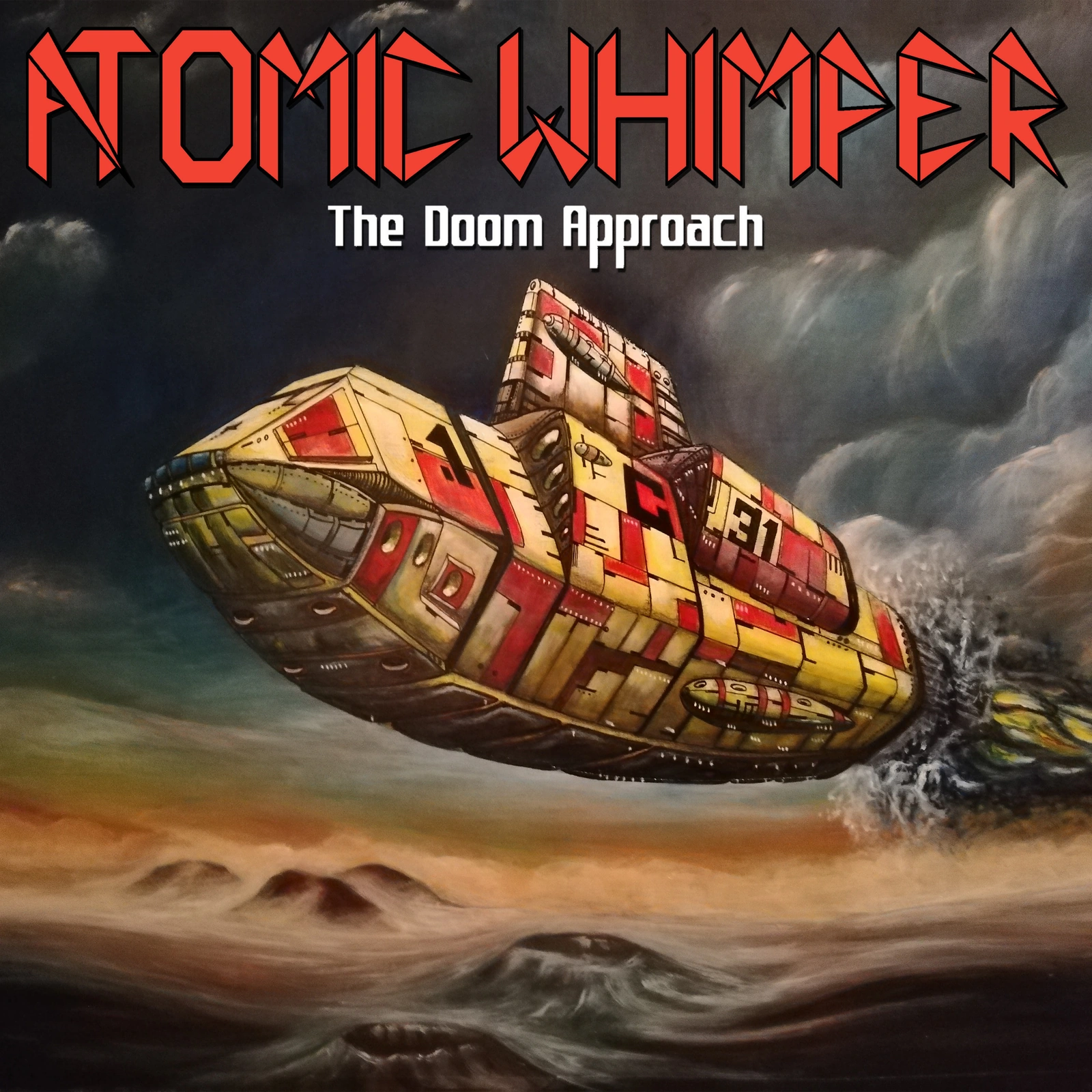 The Doom Approach Puts Atomic Whimper's Italy and UK Partnership Into Ten Heavy Metal Tracks