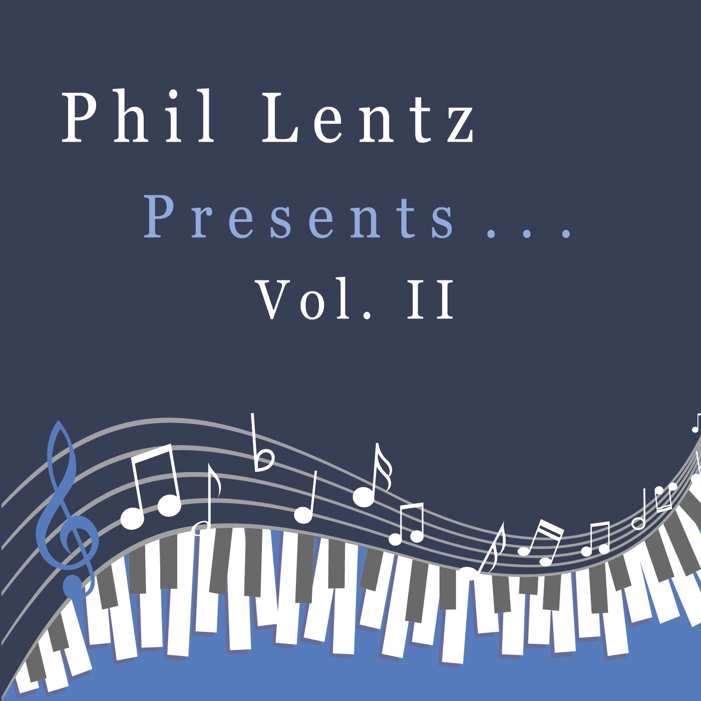 Phil Lentz Presents... Vol. II Sets Banjo, Violin and Two Saxophones Beside the Keyboards